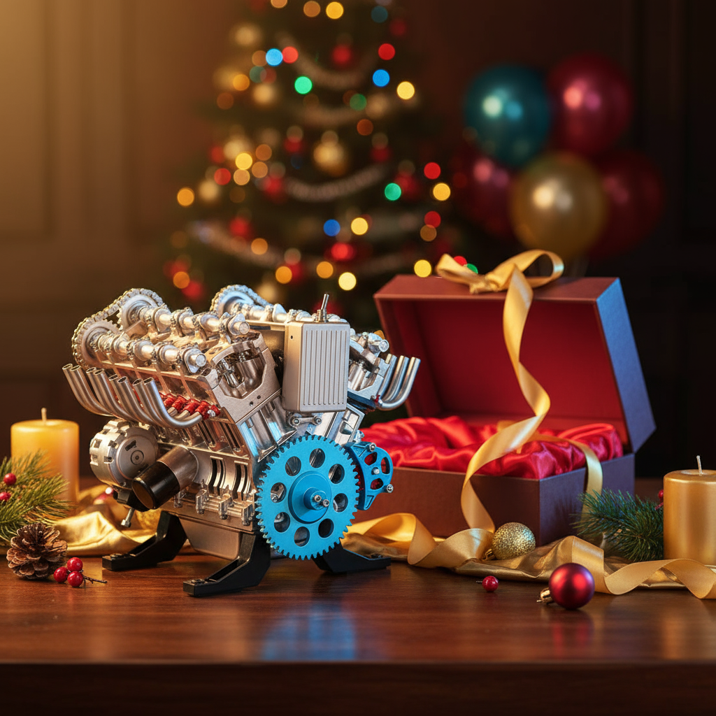 Best Christmas Gifts for Engineers & STEM Enthusiasts | Enginekitor Realistic Working Engine Model Kits