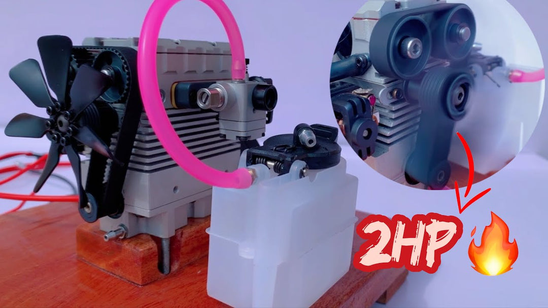 Toyan FS-L200AC Review: 7cc Twin-Cylinder 4-Stroke Nitro Engine Tested by Gab Tech Expo