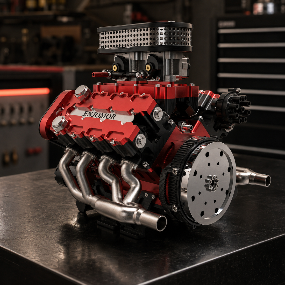 ENJOMOR miniature gasoline engine models