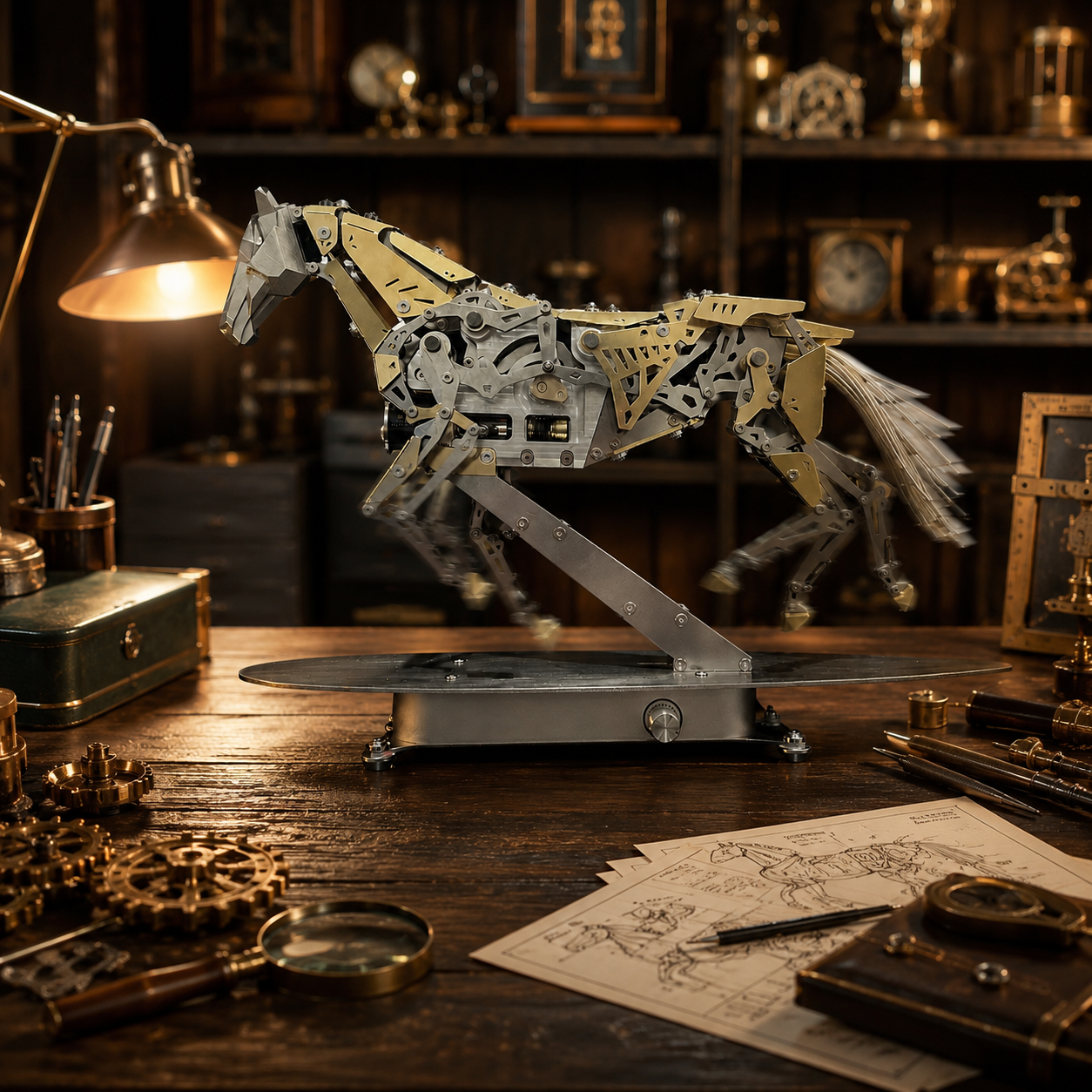 Mechanical 3D Metal Model Kits