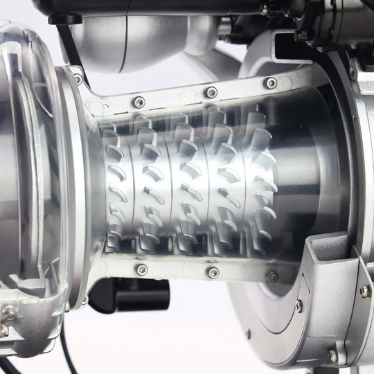 Kit de motor de turboeje metálico TECHING DM136: simulación realista de helicóptero a escala 1/4