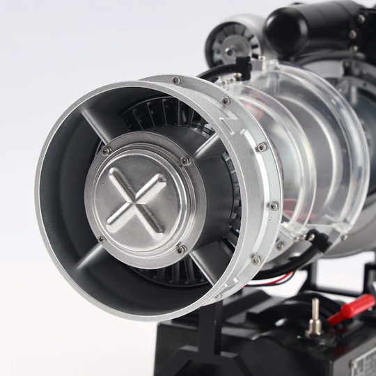 Kit de motor de turboeje metálico TECHING DM136: simulación realista de helicóptero a escala 1/4