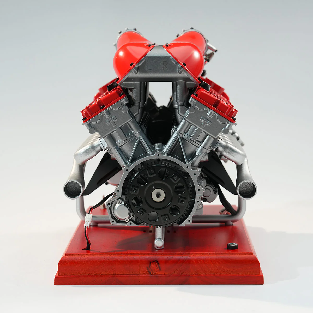TECHING 1/4 Scale V12 Engine Model Kit with Synchronized Sound Effects – 800+PCS Metal Supercar Engine Kit