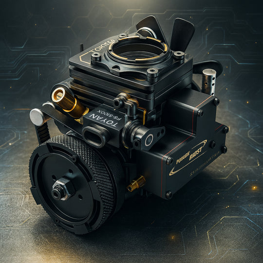 TOYAN Premium Commemorative Edition FS-S100AT 4-stroke Gasoline/Nitro Engine Model - Build Your Own Engine