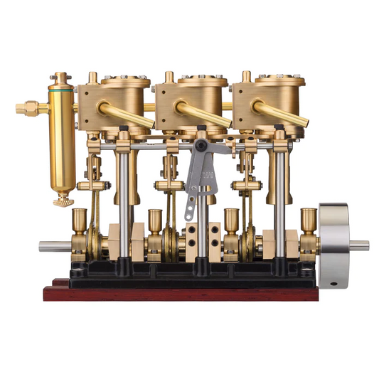 enginekitor-kacio-ls3-13s-3-cylinder-reciprocating-steam-engine-with-oil-cup-and-reverse-rotation-for-model-boats