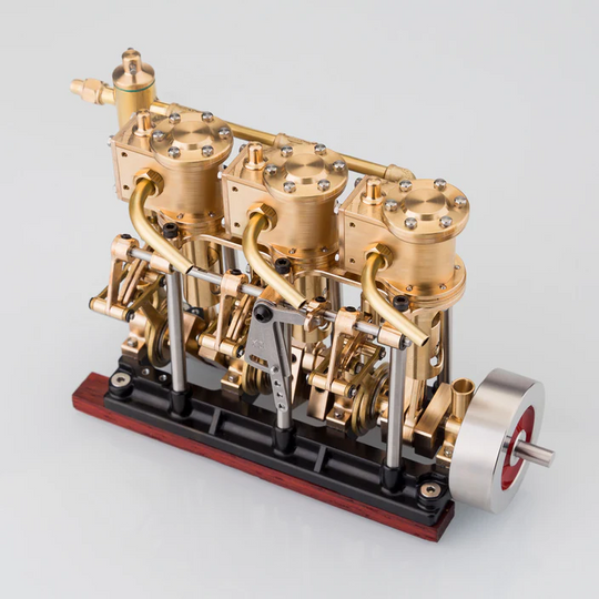 enginekitor-kacio-ls3-13s-3-cylinder-reciprocating-steam-engine-with-oil-cup-and-reverse-rotation-for-model-boats