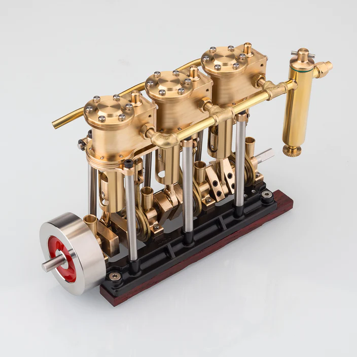 enginekitor-kacio-ls3-13s-3-cylinder-reciprocating-steam-engine-with-oil-cup-and-reverse-rotation-for-model-boats