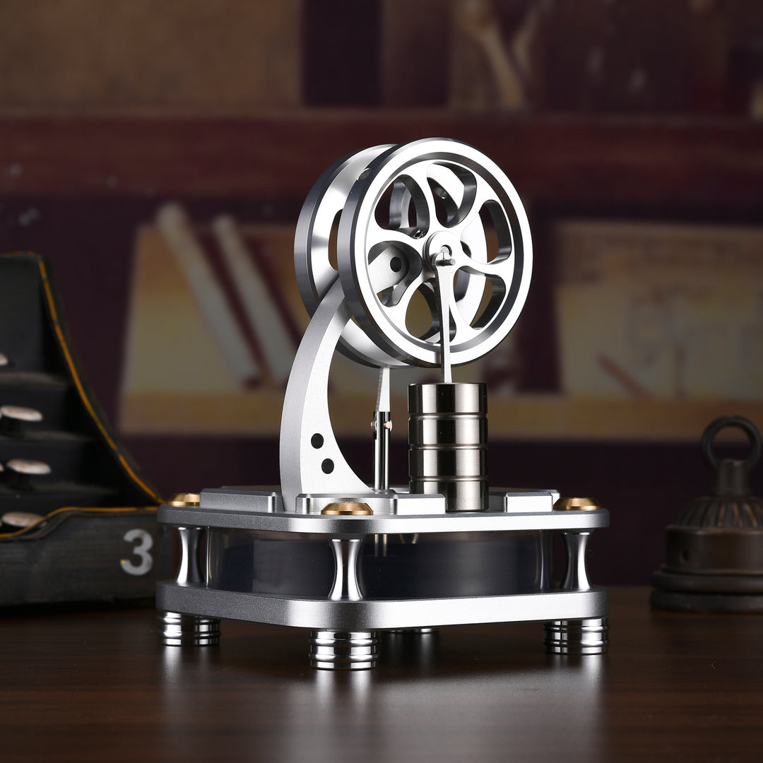 D16-C Alloy Steel Low Temperature Stirling Engines for Teaching & Research & Hobbies - Best Gifts