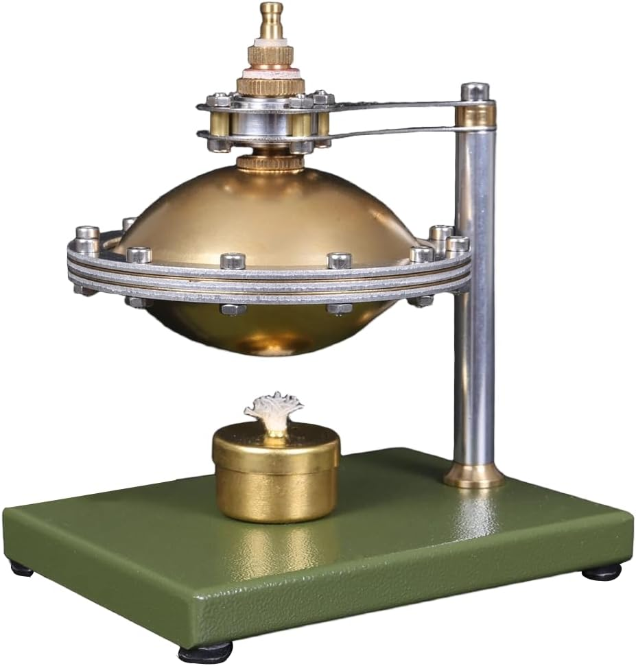 Modelo de motor de vapor de platillo volador Modelo mecánico educativo STEM