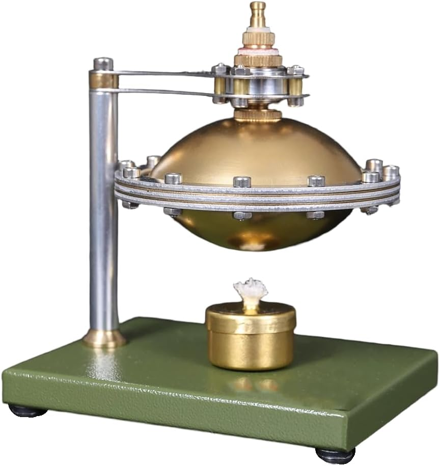 Modelo de motor de vapor de platillo volador Modelo mecánico educativo STEM