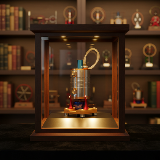 GL003 Vertical Boiler Steam Engine Model DIY Steam Engine-Bulid Your Own Engine