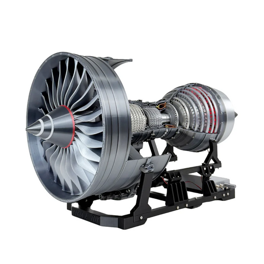 ENGINEKITOR Highly Restored Rolls Royce Trent 900 Turbofan Engine Model RTR Turbofan Engine Model(55cm/22in)