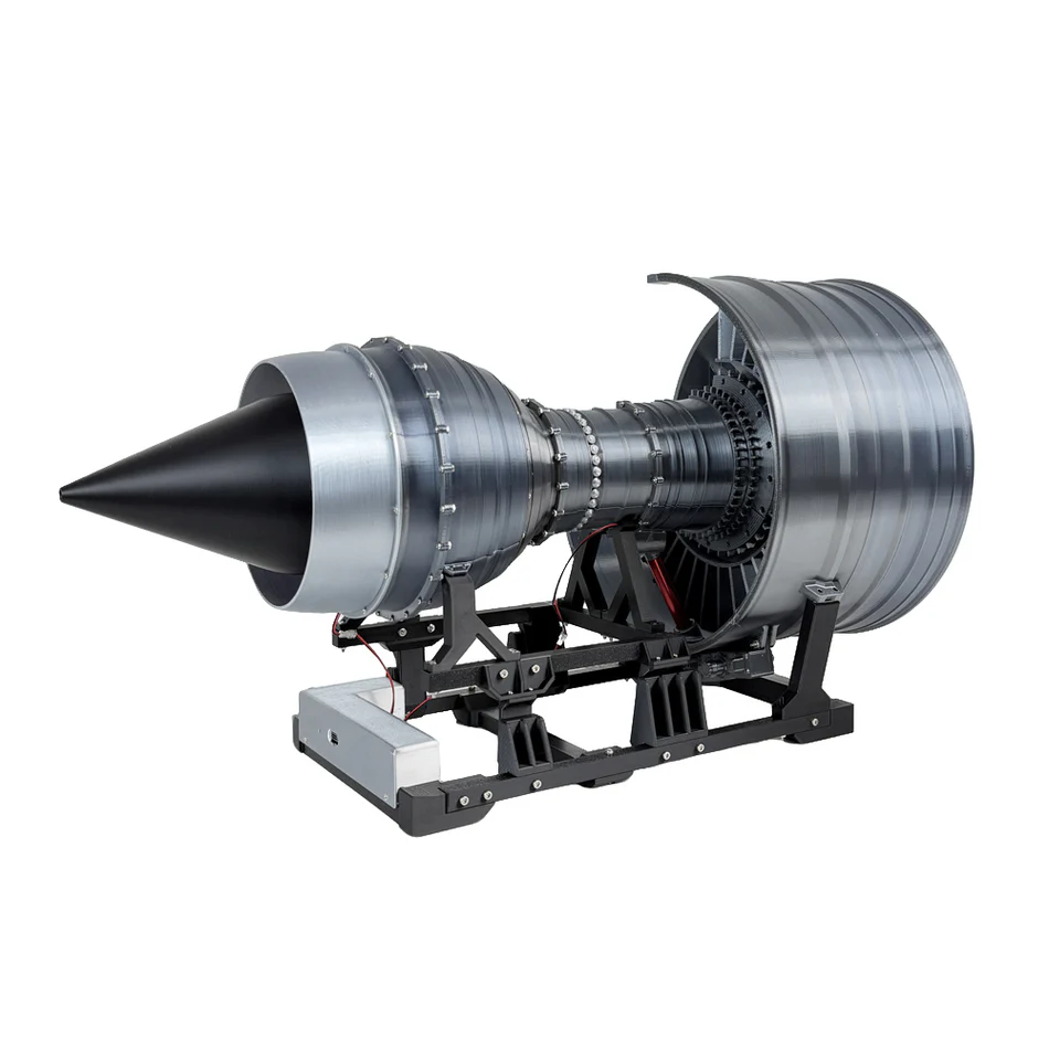 ENGINEKITOR - Modelo de motor turbofán Rolls Royce Trent 900 altamente restaurado (55 cm/22 pulgadas)