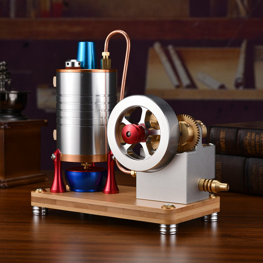 K007 One-way Piston Vertical Steam EngineLarge Cylinder Piston Steam Engine-Build Your Own Engine