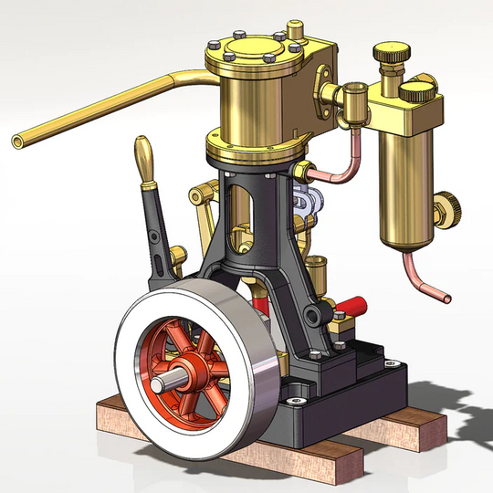 enginekitor-kacio-ls1-14-high-performance-single-cylinder-reciprocating-steam-engine-model-for-ships-and-boats-over-60cm