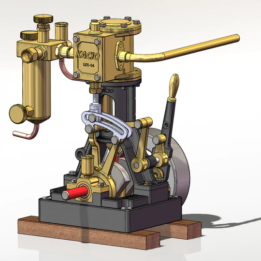 enginekitor-kacio-ls1-14-high-performance-single-cylinder-reciprocating-steam-engine-model-for-ships-and-boats-over-60cm