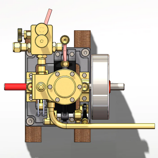 enginekitor-kacio-ls1-14-high-performance-single-cylinder-reciprocating-steam-engine-model-for-ships-and-boats-over-60cm