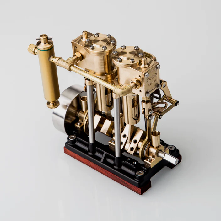 enginekitor-kacio-ls2-13s-twin-cylinder-vertical-steam-engine-model-with-oil-cup-and-reverse-rotation-for-steam-model-boat