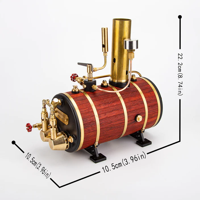 enginekitor-kacio-ws100l-850ml-horizontal-steam-boiler-for-1-0-1-5m-steam-model-boats-and-triple-cylinder-drive-steam-engines-or-racing-boats