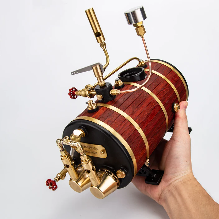 enginekitor-kacio-ws100l-850ml-horizontal-steam-boiler-for-1-0-1-5m-steam-model-boats-and-triple-cylinder-drive-steam-engines-or-racing-boats