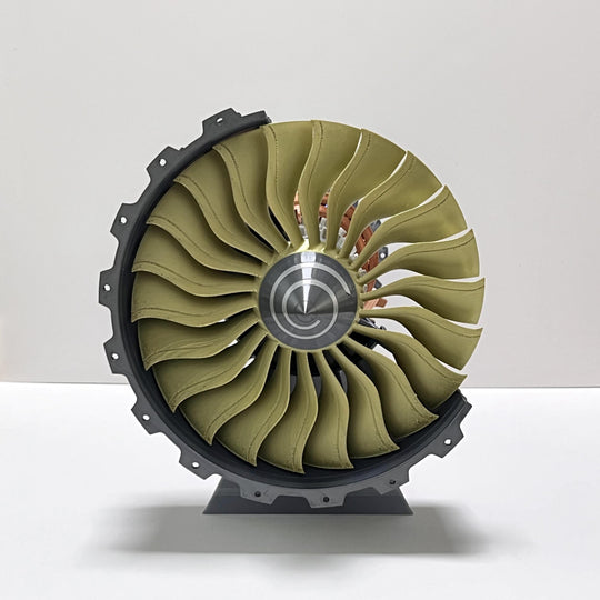 ENGINEKITOR  Large TR900 Turbofan Engine Model Kit With Adjustable Speed&Lighting Model Kit (48CM/18.8IN)