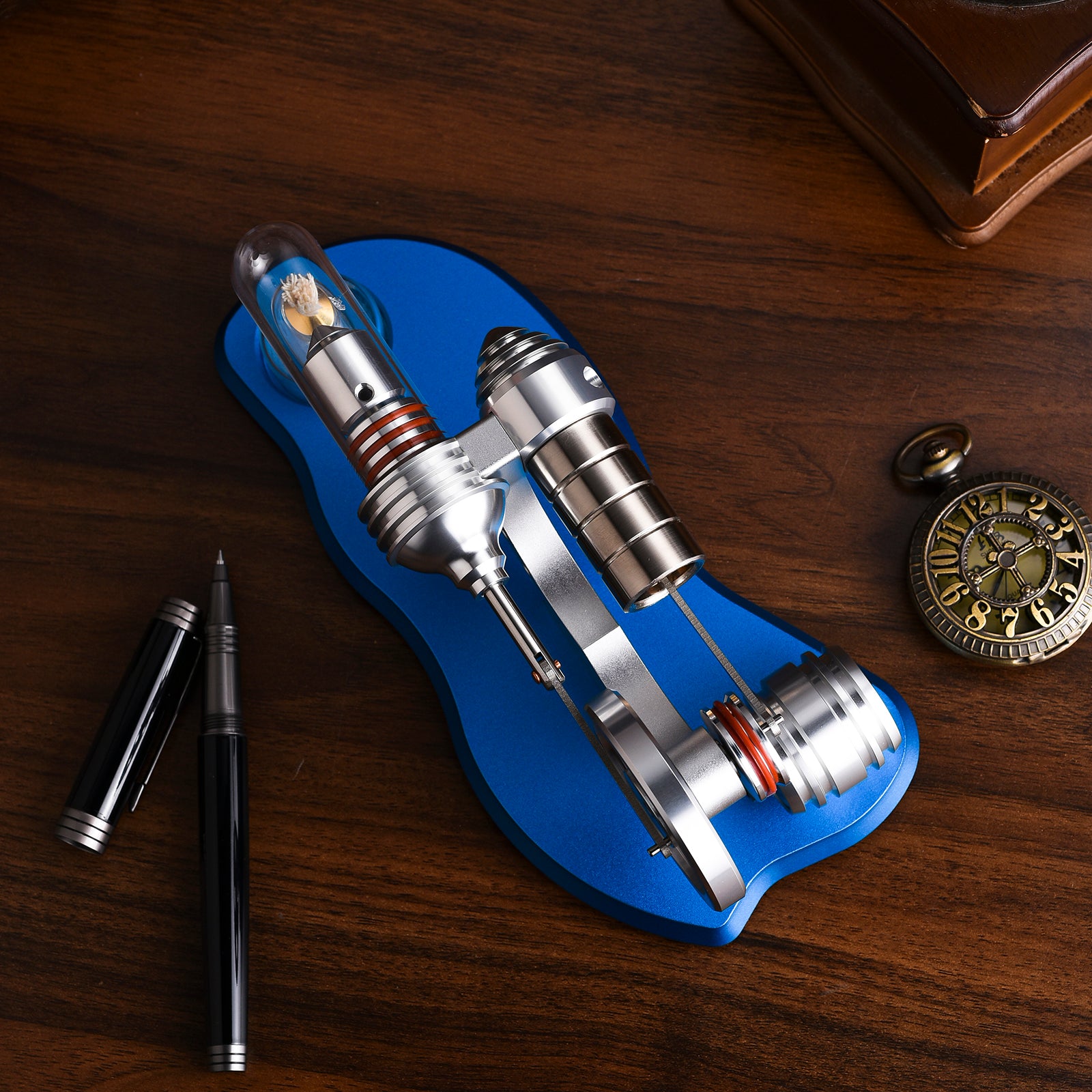 Kit de modèle de moteur Stirling monocylindre M14-03-L haute température