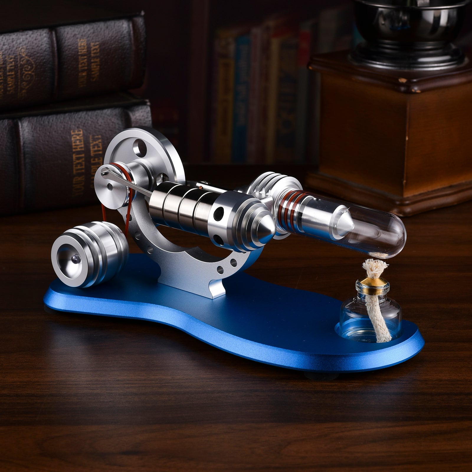 M14-03-L Stirling Single Cylinder Engine Model High Temperature Stirling Engine Model Kit