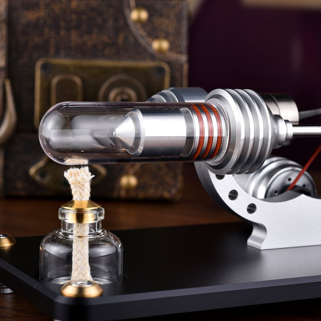 M14-03-L Stirling Single Cylinder Engine Model High Temperature Stirling Engine Model Kit