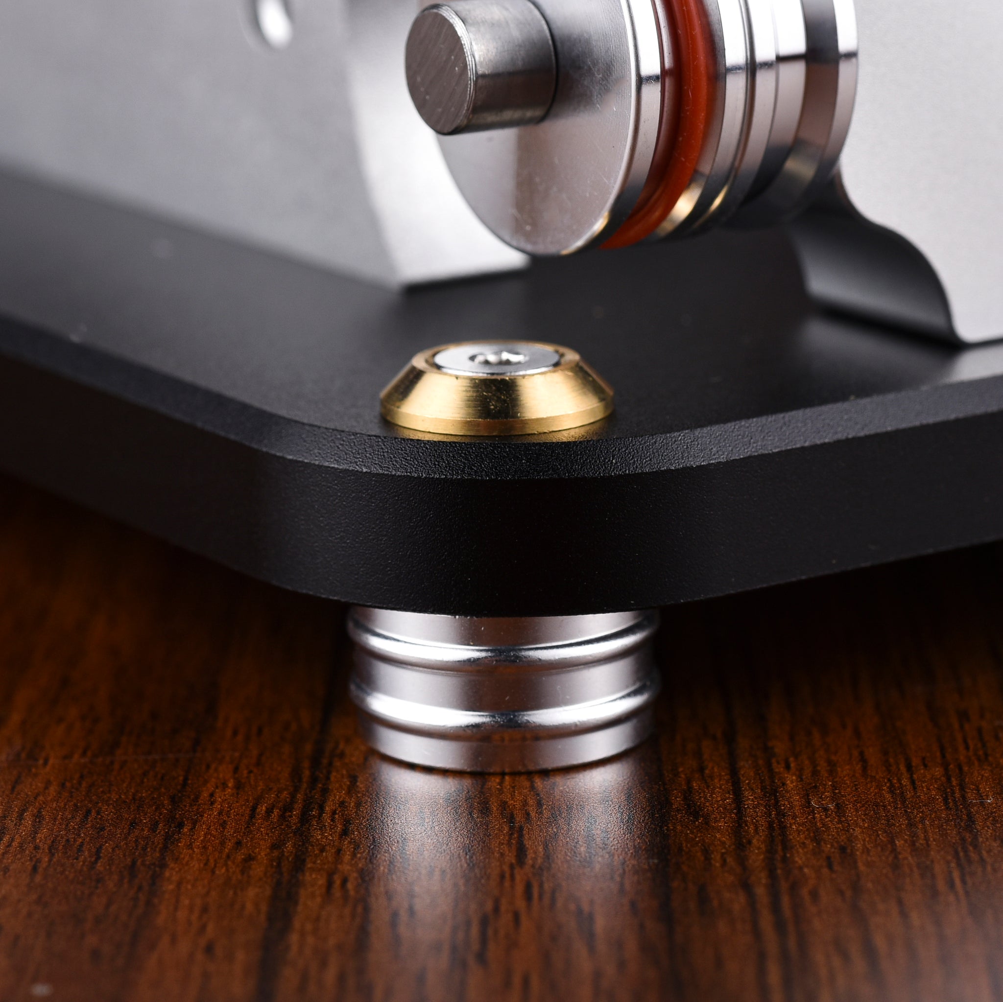 Moteur Stirling à deux cylindres M16-22-D, modèle de moteur Stirling haute température pour les passionnés de sciences et d'éducation