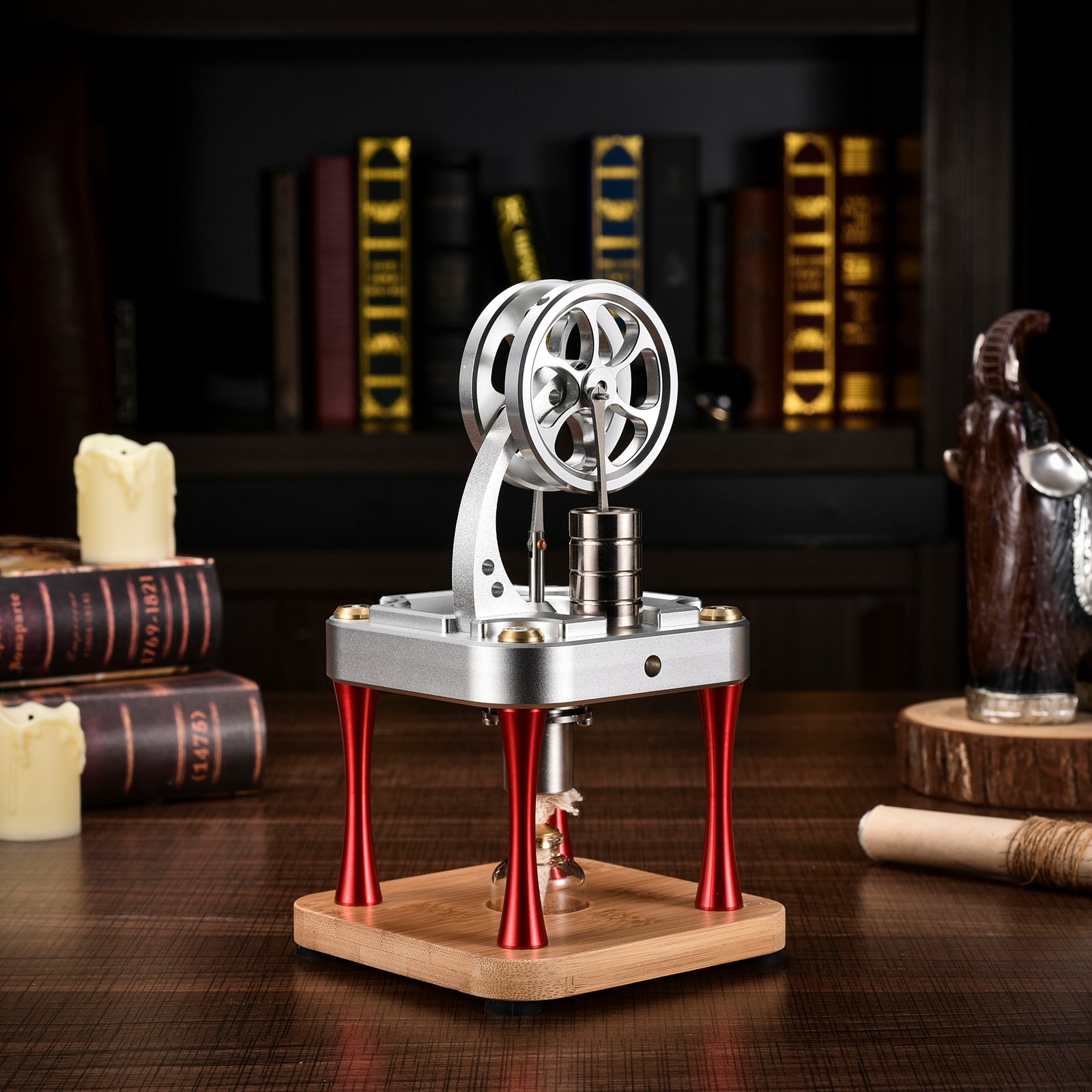 M16-C Vertical water-cooled high-temperature Stirling engine for education, research and study