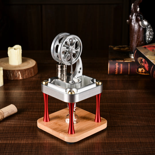 M16-C Vertical water-cooled high-temperature Stirling engine for education, research and study