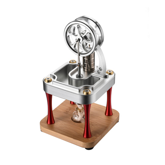 M16-C Vertical water-cooled high-temperature Stirling engine for education, research and study