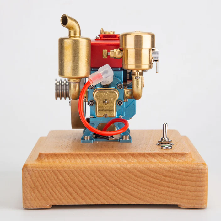 Musa Micro MUSA 1/8 2.6cc Mini Single-Cylinder 4-Stroke Gas Engine Model Upgrade ...