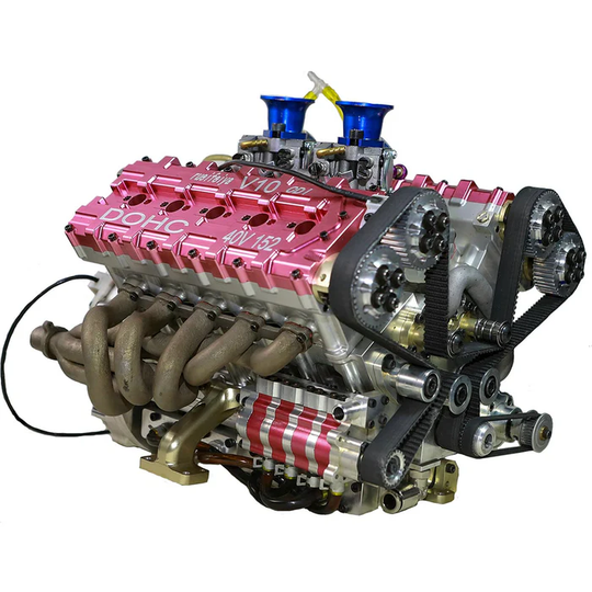RUIFEIYA V10-150 1/4 Scale 150cc DOHC V10 Gasoline Engine Model – 16HP Water-Cooled 4-Stroke Engine for RC & Collectors