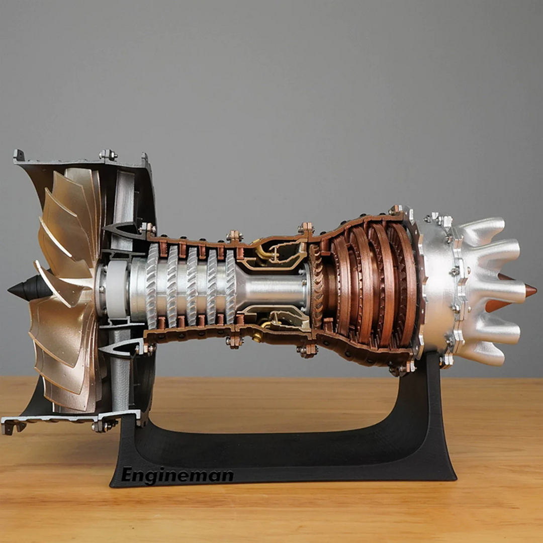 enginekitor-skymech-trent-900-1-20-scale-mechanical-science-model-build-your-own-jet-aircraft-turbofan-engine-kit