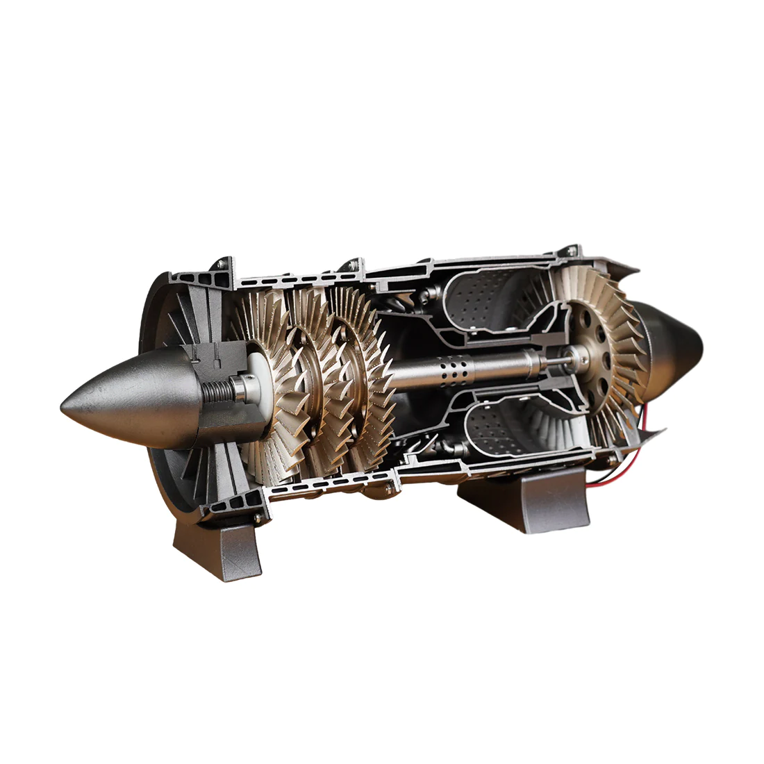 SKYMECH WP-85 100 Pieces 1/3 Scale Working DIY Turbofan Engine Kit ...
