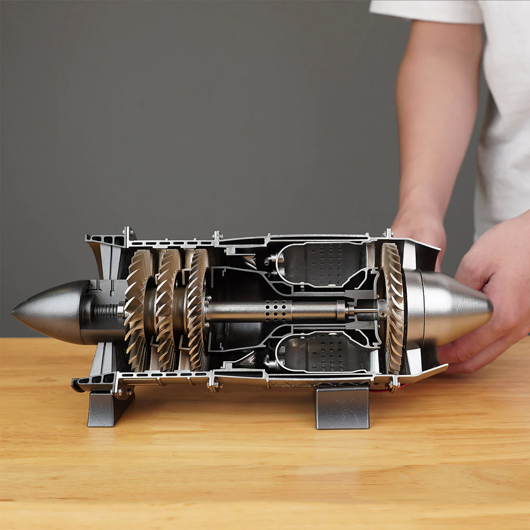 SKYMECH WP 85 100 Pieces 1 3 Scale Working DIY Turbofan Engine Kit Build Your Own Aircraft Engine Model Enginekitor