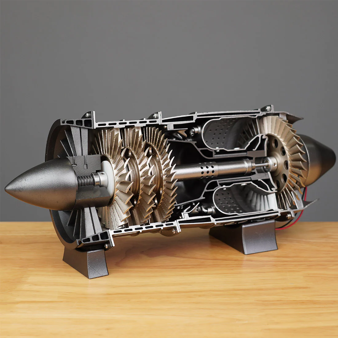 SKYMECH WP-85 100 Pieces 1/3 Scale Working DIY Turbofan Engine Kit ...