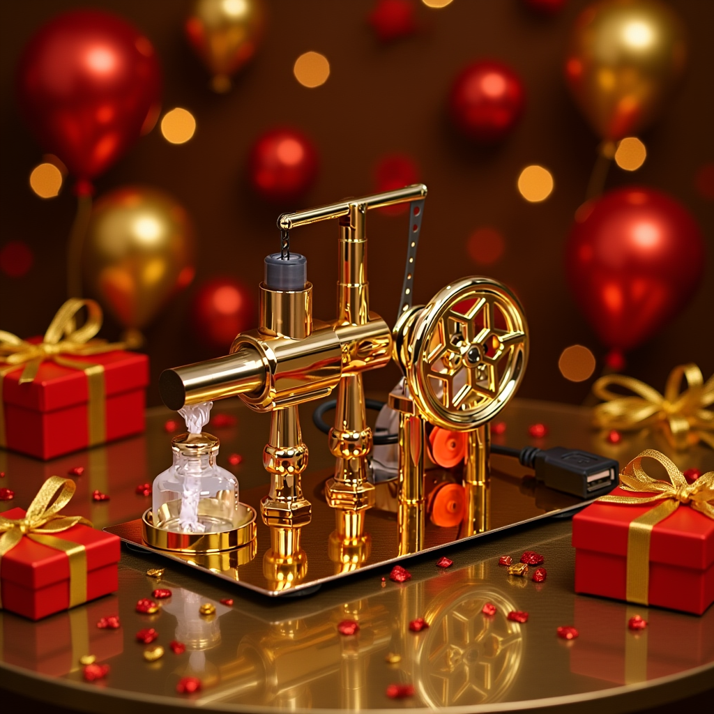 Stirling Engine Generator Steam Engine Physics Experiments Popular Science Science Making Engine Models