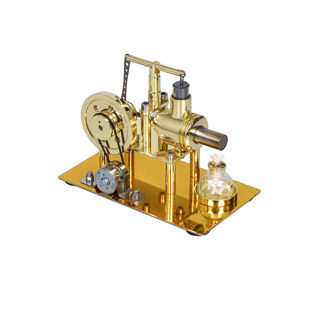 enginekitor-tirling-metal-engine-generator-steam-engine-diy-engine-kit-gold-edition-with-led-lights