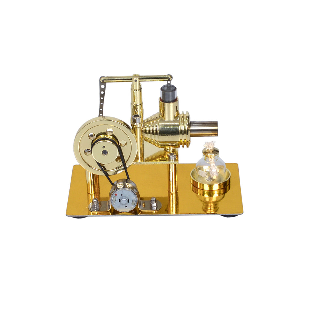 enginekitor-tirling-metal-engine-generator-steam-engine-diy-engine-kit-gold-edition-with-led-lights