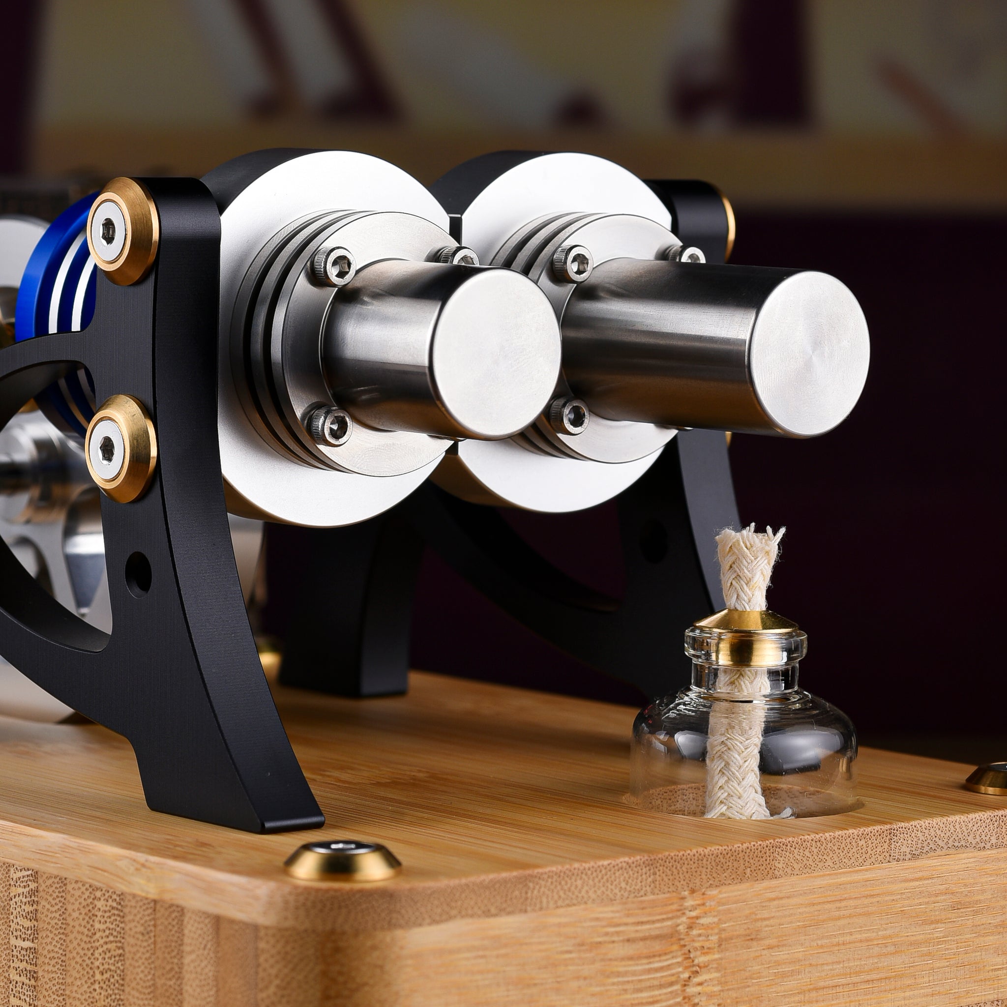 Stirling Single Cylinder  Engine Model DIY Engine Model for Science and Education -Best Gift