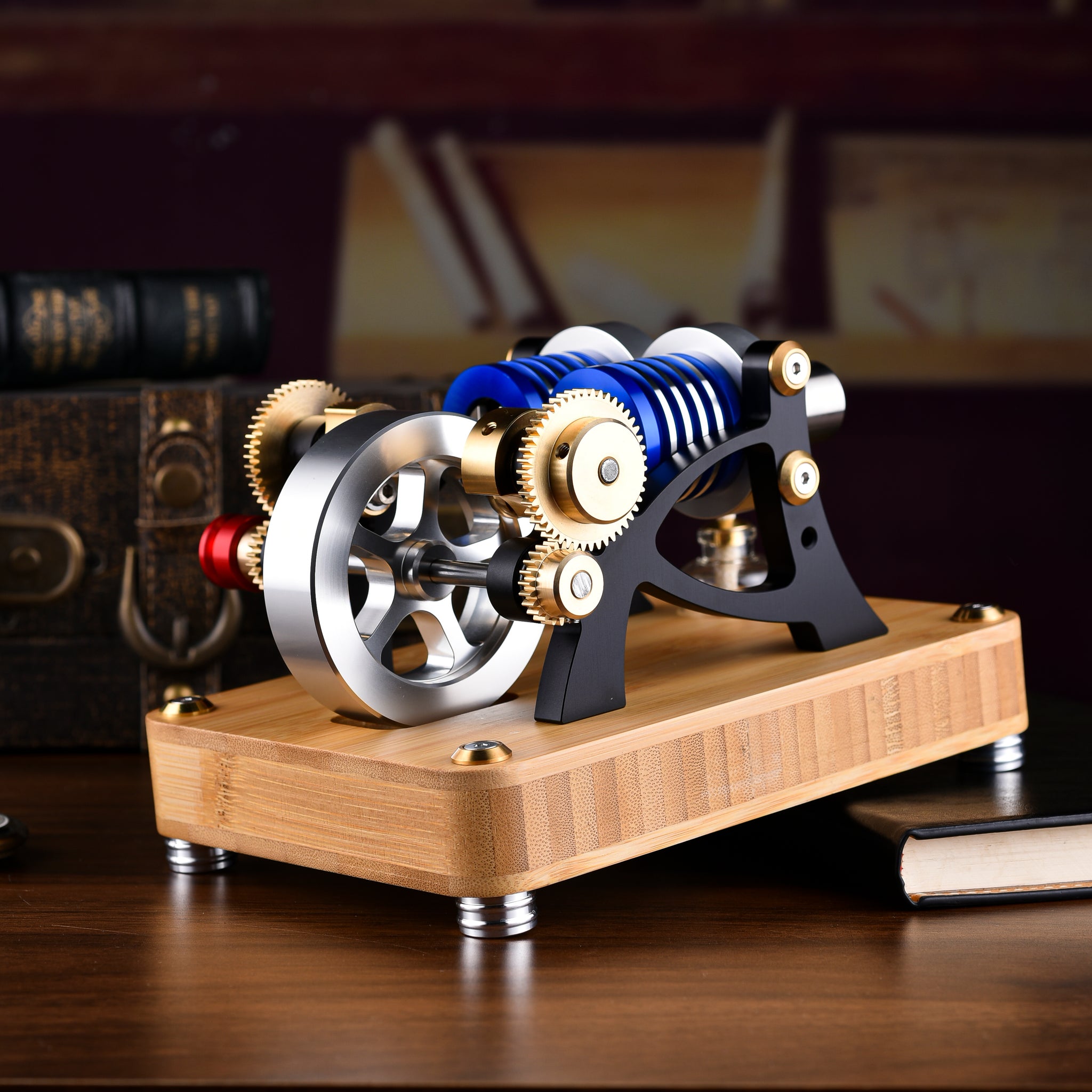 Stirling Single Cylinder  Engine Model DIY Engine Model for Science and Education -Best Gift