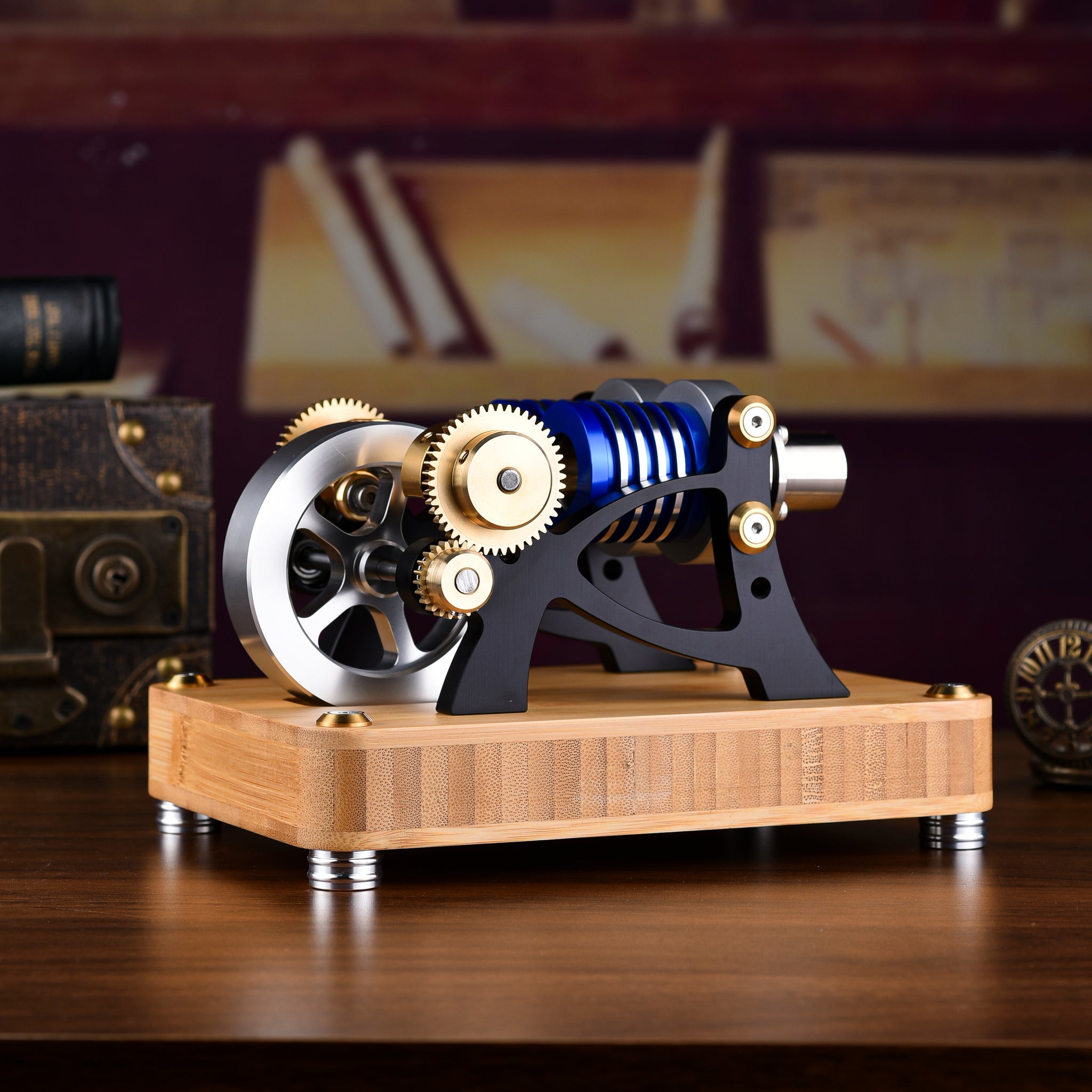Stirling Single Cylinder  Engine Model DIY Engine Model for Science and Education -Best Gift