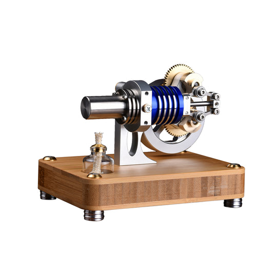 Stirling Single-Cylinder Engine Generator for Science Experiments and Enthusiasts - Build Your Own Engine