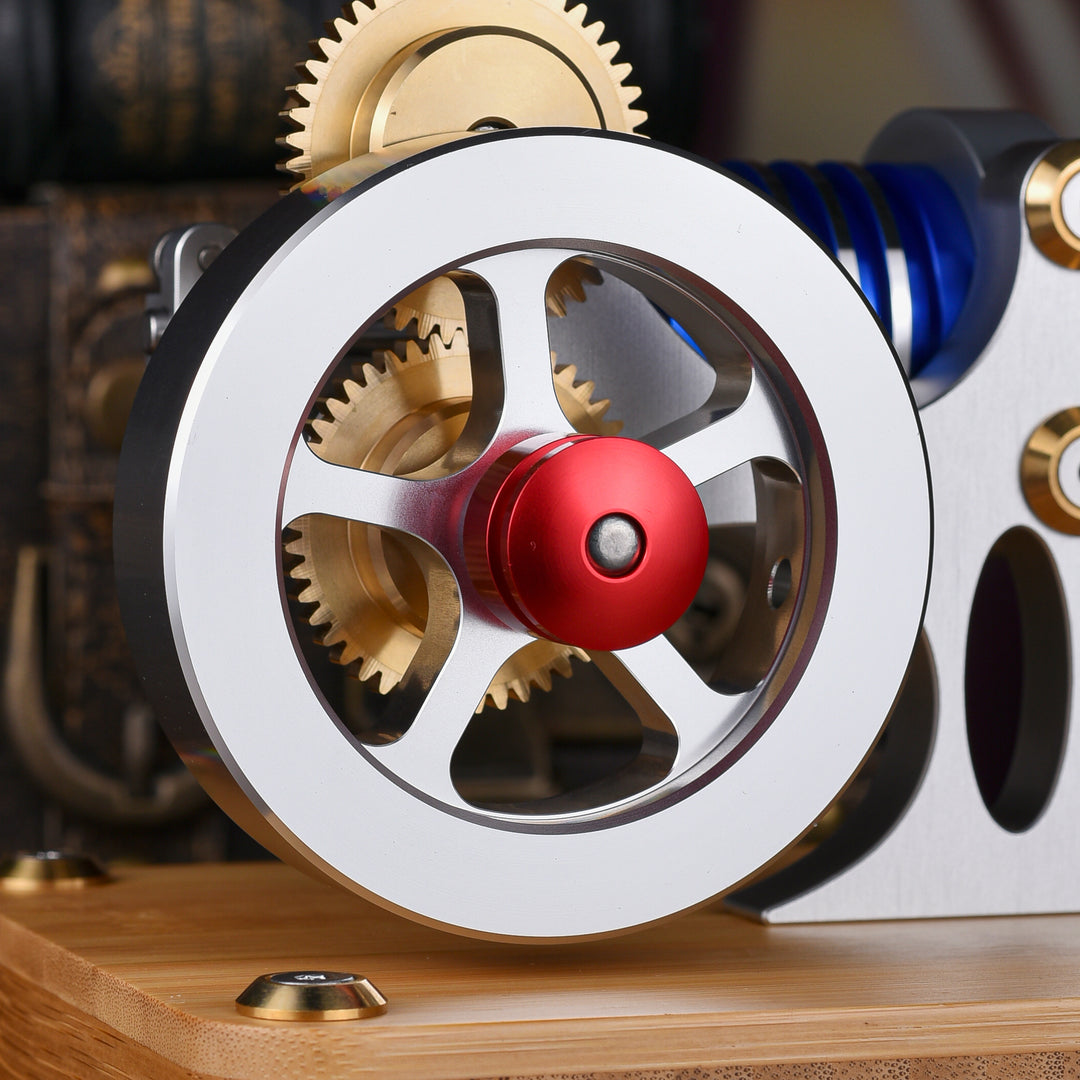 Stirling Single-Cylinder Engine Generator for Science Experiments and Enthusiasts - Build Your Own Engine