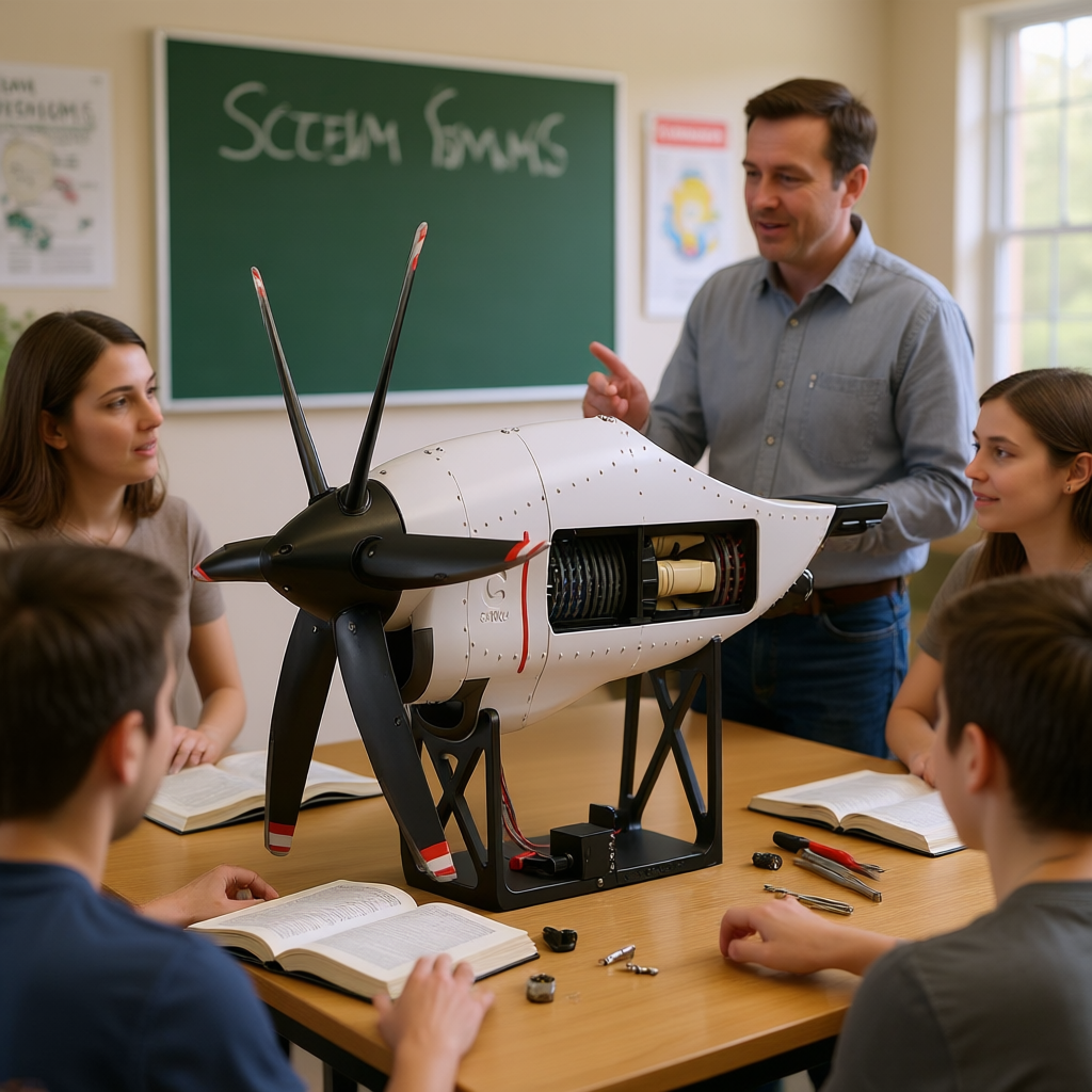 ENGINEKITOR T56-A-15 Turboprop Engine Model Engine Kit from C-130 Herc ...