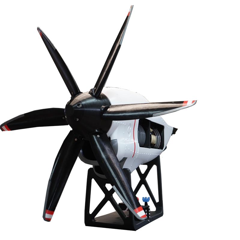 ENGINEKITOR T56-A-15 Turboprop Engine Model Engine Kit from C-130 Hercules Transport Aircraft