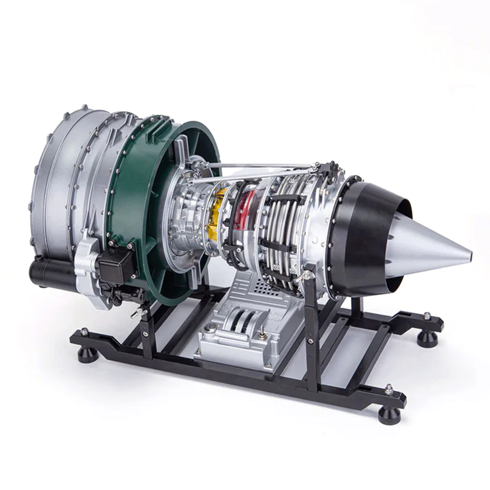 enginekitor-teching-1-10-1000-pcs-diy-full-metal-electric-twin-spool-turbofan-aircraft-jet-engine-model-kit-build-your-own-working-engine