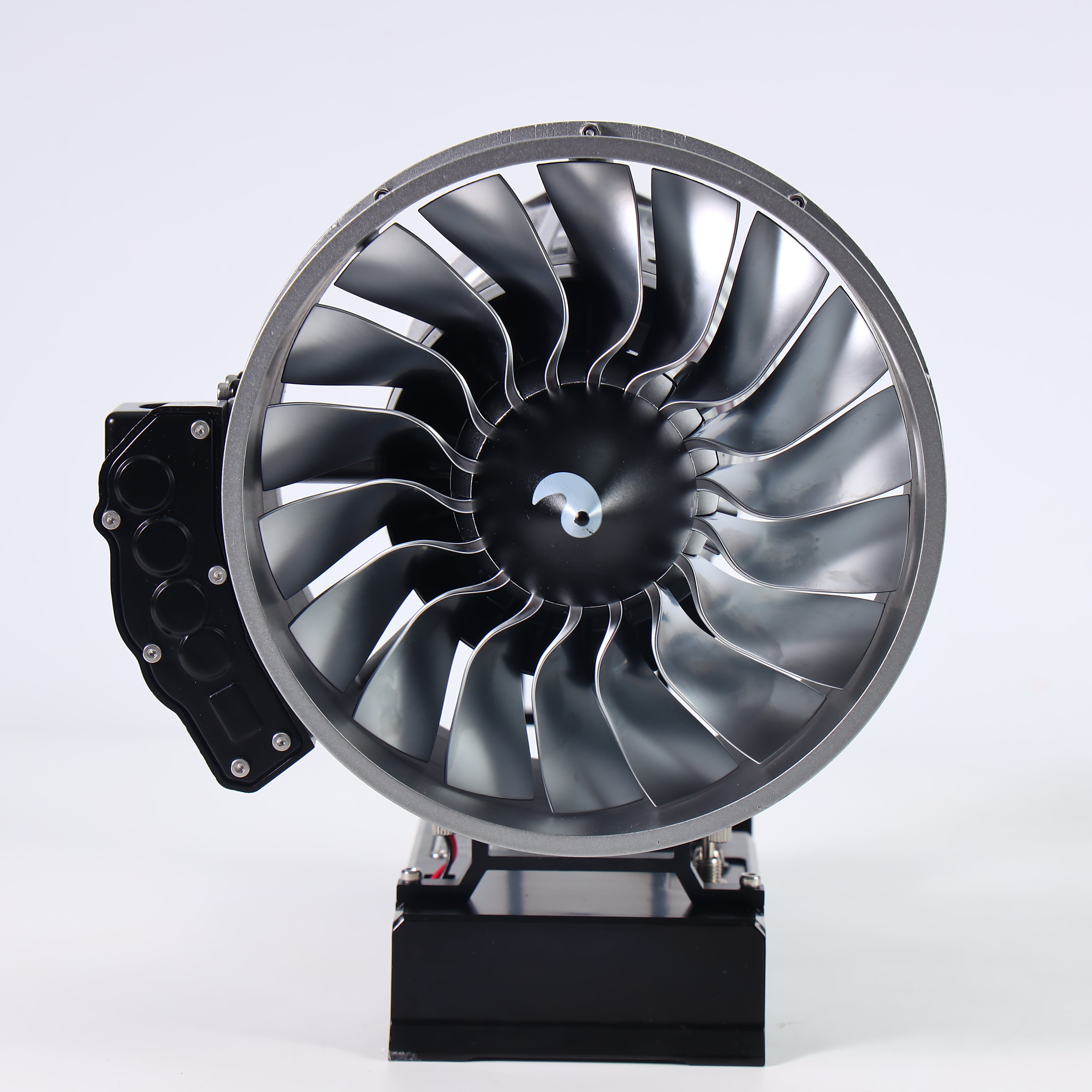 TECHING 1/12 Metal Dual-Spool Turbofan Engine Model Kit – Working Jet Engine Replica with 300+ PCS for STEM Learning & Collectors
